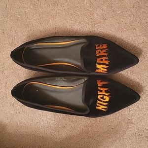 ASOS Velvet Nightmare Flats